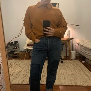 UNIQLO x JW Anderson 1/4 zip sweatshirt